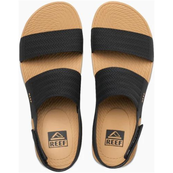 2026 Reef Womens Water Vista Sandals CI8573 - Black / Tan